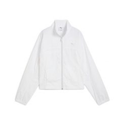 Puma Bluza Dare To Oversized Zip-Off 62980702. Białe bluzy damskie Puma, xl, bez wzorów, bez ramiączek, bez kaptura. Za 267.99 zł.