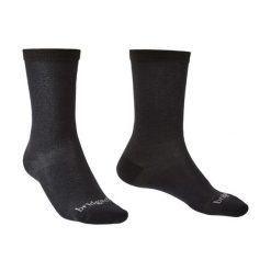 Skarpetki Bridgedale Base Layer Coolmax Liner (2 pary). Czarne skarpety męskie Bridgedale, bez wzorów. Za 97.99 zł.