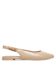 MEXX Sandały MX/014C-RST Beżowy. Brązowe sandały damskie Mexx, bez wzorów, ze skóry, bez obcasa, na płaskiej podeszwie, bez zapięcia. Za 229.99 zł.