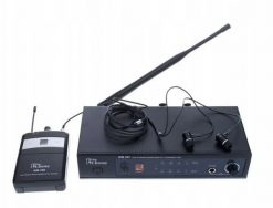 Słuchawki 4kom.pl the t.bone IEM 75 bezprzewodowy system monitoringu dousznego UHF. Białe słuchawki douszne 4kom.pl. Za 909.00 zł.