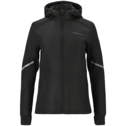 Bluza hybrydowa damska Endurance Princey PrimaLoft®. Czarne bluzy damskie Endurance, bez wzorów, sportowe, bez ramiączek, bez kaptura. Za 449.99 zł.