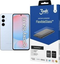 Smartfon Samsung Galaxy S24 FE 5G 8/256GB Niebieski (SM-S721BLBGEUE) + FlexibleGlass. Niebieskie smartfony SAMSUNG. Za 2,296.00 zł.