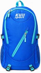 Plecak turystyczny Mountains 35 L. Niebieskie plecaki męskie KUBISPORT, bez wzorów, z materiału, sportowe. Za 91.00 zł.