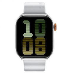 Smartwatch Weofly Edge 2 srebrny. Szare smartbandy WEOFLY, bez wzorów. Za 222.99 zł.