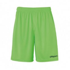 Szorty Uhlsport center basic. Zielone szorty damskie Uhlsport, bez wzorów, z materiału, klasyczne. Za 114.50 zł.