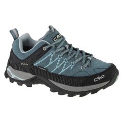 Buty trekkingowe damskie CMP Rigel Mid Wmn WP. Niebieskie obuwie trekkingowe damskie CMP, z materiału, bez zapięcia. W wyprzedaży za 359.99 zł.