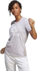 Adidas Koszulka adidas Big Logo Tee IC0633. Bluzki damskie Adidas, bez wzorów, bez kołnierzyka, bez ramiączek. Za 95.46 zł.