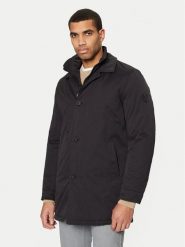 INDICODE Parka Ricco 15-889 Czarny Regular Fit. Czarne parki męskie INDICODE, m, bez wzorów, z syntetyku, bez kołnierzyka, bez kaptura. Za 419.99 zł.