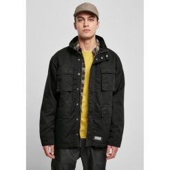 Kurtka Urban Classics Big M-65. Czarne kurtki męskie Urban Classics, m, bez wzorów, bez kaptura. Za 304.50 zł.