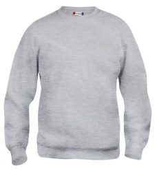 Clique Basic Roundneck Junior bluza z okrągłym dekoltem szary melanż – grey. Szare bluzy damskie CLIQUE, bez wzorów, z bawełny, bez ramiączek, bez kaptura. Za 132.53 zł.