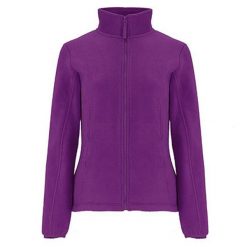 Damska Bluza Polarowa Artic Fleece Jacket. Fioletowe bluzy damskie ROLY, na zimę, xl, bez wzorów, z polaru, sportowe, bez ramiączek, bez kaptura. Za 107.99 zł.