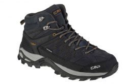 Buty trekkingowe męskie CMP Rigel Mid. Czarne trekkingi męskie CMP, z materiału, bez zapięcia. Za 450.85 zł.
