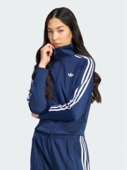 Adidas Bluza Firebird Classic Track Jacket KV9551 Granatowy Regular Fit. Niebieskie bluzy damskie Adidas, m, bez wzorów, z syntetyku, bez ramiączek, bez kaptura. Za 328.99 zł.