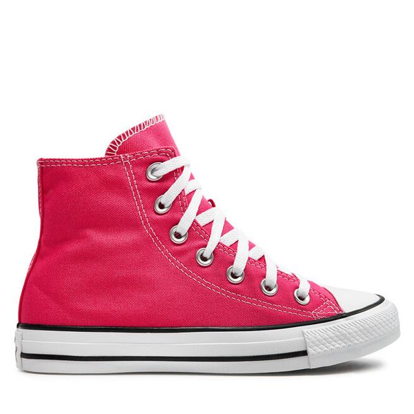 Trampki Converse. Czerwone trampki i tenisówki damskie Converse, bez wzorów, bez zapięcia. Za 229.99 zł.