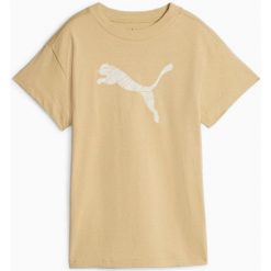 Koszulka Damska Puma Sable Duin XL - Wygoda i Styl. Brązowe bluzki damskie Puma, xl, bez wzorów, z bawełny, eleganckie, bez kołnierzyka, bez ramiączek. Za 175.99 zł.