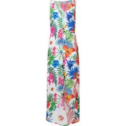 Desigual Sukienka damska długa Vest Patrice Blanco 19SWMW10 1000 (rozmiar S). Spódnice damskie Desigual, na lato, s, bez wzorów, bez kołnierzyka, bez ramiączek, maxi. W wyprzedaży za 185.00 zł.