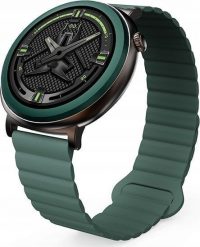 HiFuture smartwatch Aurora zielony/green HSSW11DG. Czerwone zegarki smartwatch HiFuture, bez wzorów. Za 302.48 zł.