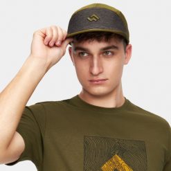 Czapka z daszkiem Alpinus Arizona. Niebieskie czapki damskie Alpinus, bez wzorów, sportowe. Za 65.00 zł.