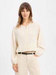 Opus Bluza - Larosa Kobiety Sztuczne włókno beżowy, 44. Brązowe bluzy damskie Opus, na lato, bez wzorów, z tkaniny, bez ramiączek, bez kaptura. Za 279.95 zł.