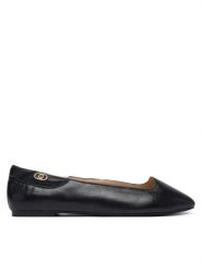Liu Jo Baleriny Brigitte 19 SF6075 P0102 Czarny. Czarne balerinki damskie Liu Jo, bez wzorów, ze skóry, bez obcasa, bez zapięcia. Za 569.99 zł.