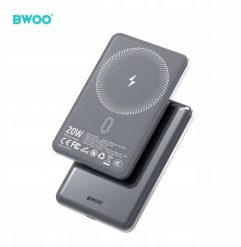 Powerbank BWOO P80 powerbank PD 20W 10000 mAh with cable USB-C and with display black. Czarne powerbanki NoName. Za 93.18 zł.
