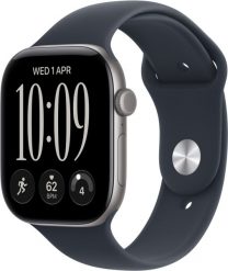 Smartwatch Apple Watch Series 12 OLED 42 mm Cyfrowy 374 x 446 px Ekran dotykowy 5G Szary Wi-Fi GPS (MJFX4ZR/A). Szare, cyfrowe zegarki smartwatch Apple, bez wzorów. Za 2,571.95 zł.