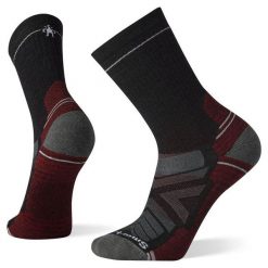 SMARTWOOL Skarpety turystyczne U'S Hike Light Cushion Crew Socks charcoal r.S. Szare skarpetki damskie Smartwool, bez wzorów, z elastanu. Za 118.95 zł.