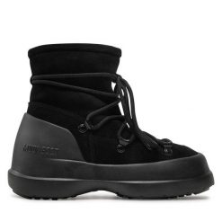 Śniegowce Moon Boot. Czarne śniegowce damskie Moon Boot, bez zapięcia. Za 1,049.00 zł.