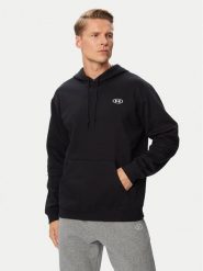 Under Armour Bluza Ua Rival 6013448 Czarny Regular Fit. Czarne bluzy męskie Under Armour, m, bez wzorów, z bawełny, bez ramiączek, bez kaptura. Za 239.99 zł.