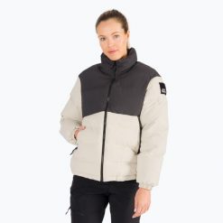 Kurtka puchowa damska Jack Wolfskin Alex Down. Brązowe kurtki sportowe damskie Jack Wolfskin, na zimę, s, bez wzorów, z materiału, bez ramiączek, bez kaptura, trekkingowe. Za 928.99 zł.