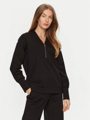 ACCESS FASHION Bluza 44-2143-749 Czarny Regular Fit. Czarne bluzy damskie ACCESS FASHION, s, bez wzorów, z syntetyku, bez ramiączek, bez kaptura. Za 399.99 zł.