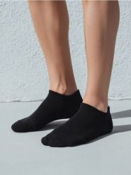 Skarpetki stopki 5pack - szary. Szare skarpety męskie Sinsay, bez wzorów. Za 9.99 zł.