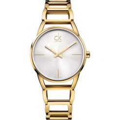 Calvin Klein Stately Zegarek Złoty. Żółte zegarki damskie Calvin Klein, z materiału, ze stali. Za 1,513.95 zł.