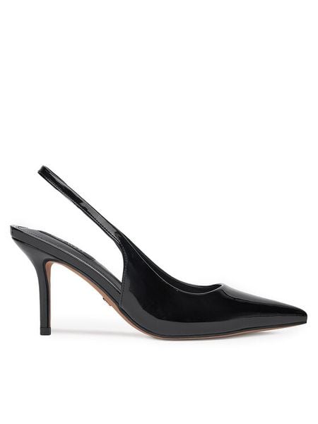 Nine West Szpilki SX005-01 Czarny. Czarne szpilki damskie Nine West, bez wzorów, ze skóry, bez obcasa, na szpilce, bez zapięcia. Za 159.99 zł.