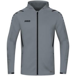 Bluza dresowa z kapturem Jako Challenge. Czarne bluzy damskie Jako, m, bez wzorów, z dresówki, casualowe, bez ramiączek, z kapturem. Za 293.50 zł.