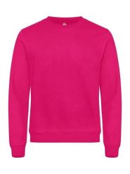 Clique Basic Roundneck bluza unisex z okrągłym dekoltem, materiał. Czerwone bluzy damskie CLIQUE, m, bez wzorów, z bawełny, bez ramiączek, bez kaptura. Za 157.03 zł.