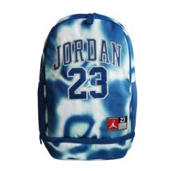 Plecak szkolny Nike Air Jordan Jersey Backpack - 9A0780-U1R. Niebieskie plecaki męskie Jordan, bez wzorów, z jersey. Za 259.00 zł.
