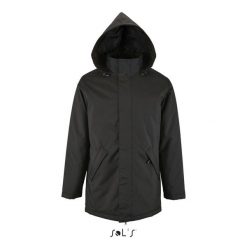 Parka Sol's Robyn. Czarne parki męskie SOL'S, na zimę, m, bez wzorów, eleganckie, bez kołnierzyka, bez kaptura. W wyprzedaży za 246.00 zł.