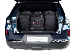 Torby Do Bagażnika Opel Grandland Ev 2024+ 4Szt Kjust. Czarne torby podróżne damskie KJUST, bez wzorów, z kauczuku. Za 1,250.00 zł.