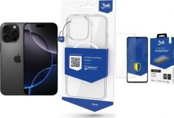 Smartfon Apple iPhone 16 Pro Max 256GB Black Titanium (MYWV3) + FlexibleGlass + Etui MagCase. Czarne smartfony Apple. Za 5,533.00 zł.