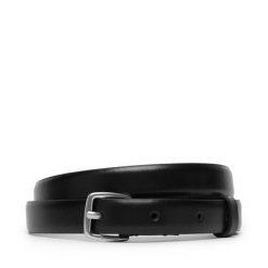 Pasek Calvin Klein. Czarne paski damskie Calvin Klein, bez wzorów. Za 169.99 zł.