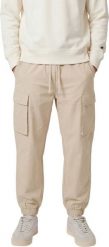 Champion Spodnie męskie Champion Woven Cargo Pants beżowe 221867 MS041 S. Brązowe spodnie sportowe męskie Champion, m, bez wzorów. Za 301.31 zł.