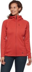 Black Diamond Bluza Rozpinana Damska Black Diamond FACTOR HOODY L. Czarne bluzy damskie Black Diamond, l, bez wzorów, bez ramiączek, bez kaptura. Za 526.11 zł.