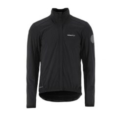 Kurtka wodoodporna Craft Core Subz. Czarne kurtki męskie Craft, bez wzorów, sportowe, bez kaptura. Za 547.50 zł.