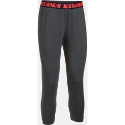 Under Armour Legginsy damskie Featherweight Fleece Crop szare r. XS (1294505-092). Szare legginsy damskie Under Armour, bez wzorów. Za 78.36 zł.