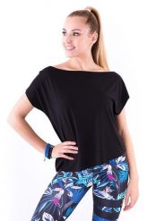 Bluza na fitness damska 2skin SENSUAL BLACK. Czarne bluzy damskie 2SkIN, uniwersalny, bez wzorów, z materiału, sportowe, bez ramiączek, bez kaptura. Za 89.00 zł.