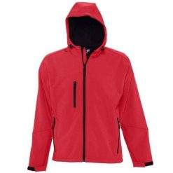 Męska Kurtka Soft Shell Replay Z Kapturem. Czerwone kurtki męskie SOL'S, m, bez wzorów, sportowe, z kapturem. Za 336.99 zł.