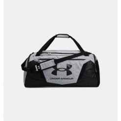 Torba sportowa UNDER ARMOUR Undeniable 5.0 Large wodoodporna. Szare torby sportowe męskie Under Armour, bez wzorów. Za 209.99 zł.