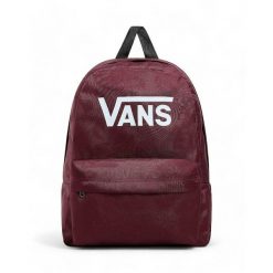 Plecak szkolny Vans Old Skool Print Kasztanowy. Czerwone plecaki męskie Vans, bez wzorów. Za 119.00 zł.