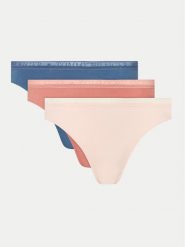 Tommy Hilfiger Komplet 3 par fig klasycznych UW0UW05184 Kolorowy. Majtki damskie Tommy Hilfiger, z bawełny. Za 129.99 zł.